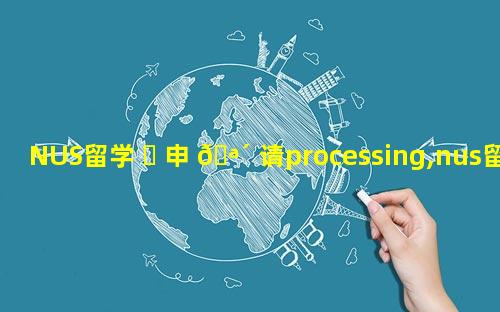 NUS留学 ☘ 申 🪴 请processing,nus留学申请processing